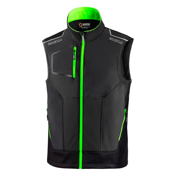 SPARCO 02419GSVF0XS Light Vest Tech Illinois TW, Grey / Green