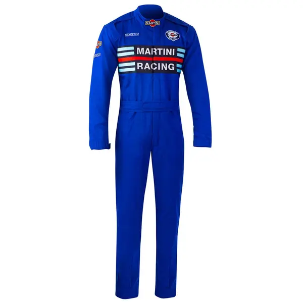 SPARCO 002020MRAZ2M MARTINI RACING Replica Mechanics suit, blue