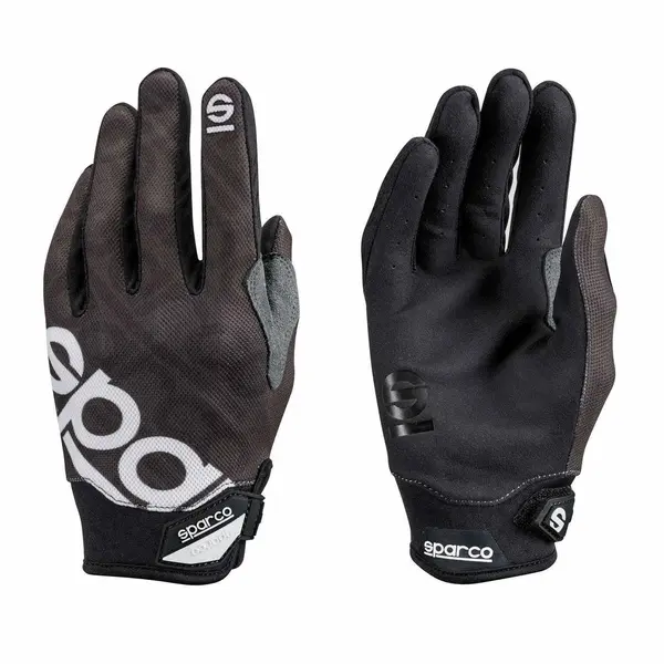 SPARCO 002093NR3L Meca-3 Mechanics Gloves, black