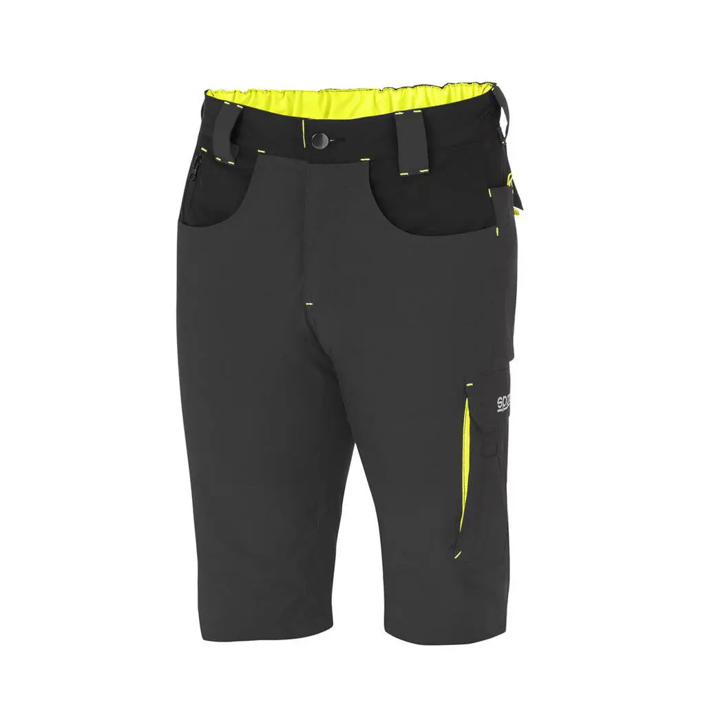 SPARCO 02428GSGF2M Mechanic's tech light shorts TW grey/yellow