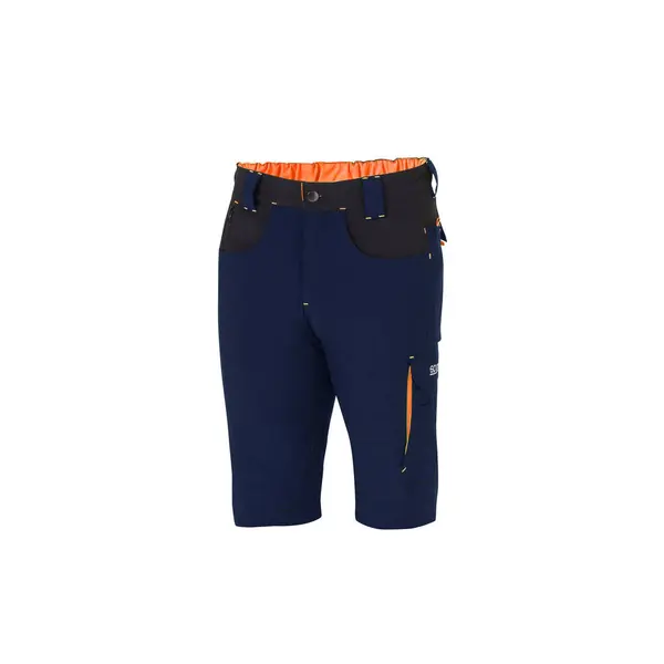 SPARCO 02428BMAF2M Mechanic's tech light shorts TW navy blue/ orange