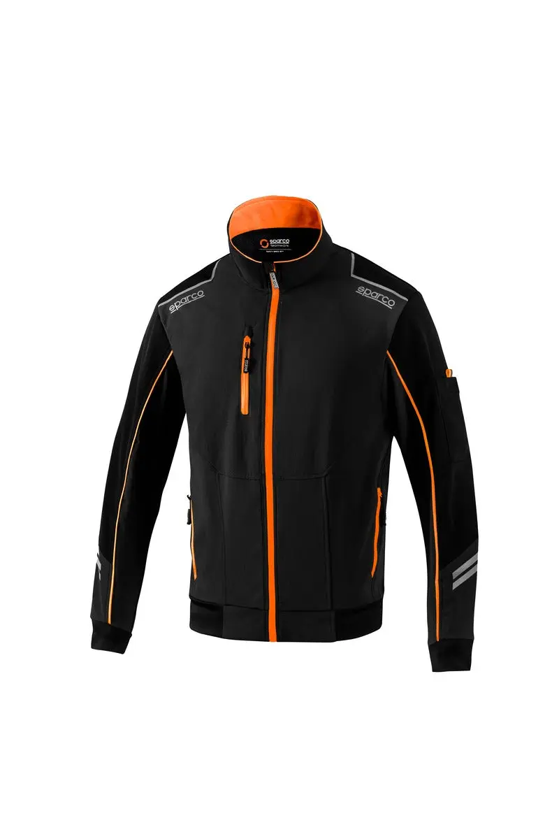 SPARCO 02413NRAF0XS Mechanic's tech Light-shell TW black/orange
