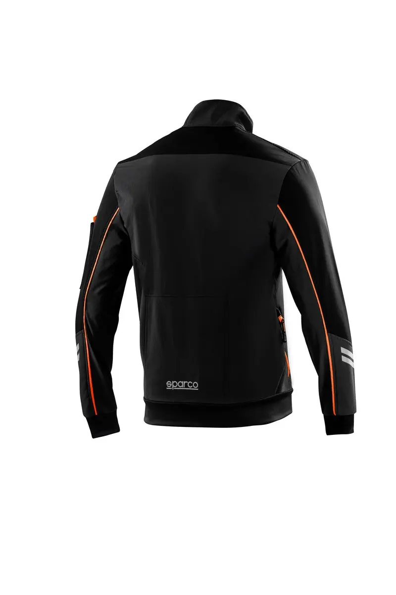 SPARCO 02413NRAF0XS Mechanic's tech Light-shell TW black/orange