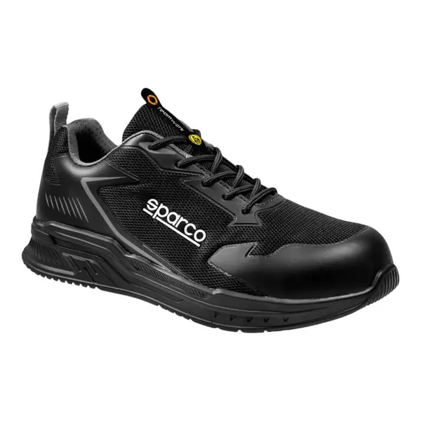 SPARCO BTB0049B0K11036 Mechanics Shoes Turbo Clamp S1PS, Black/Grey