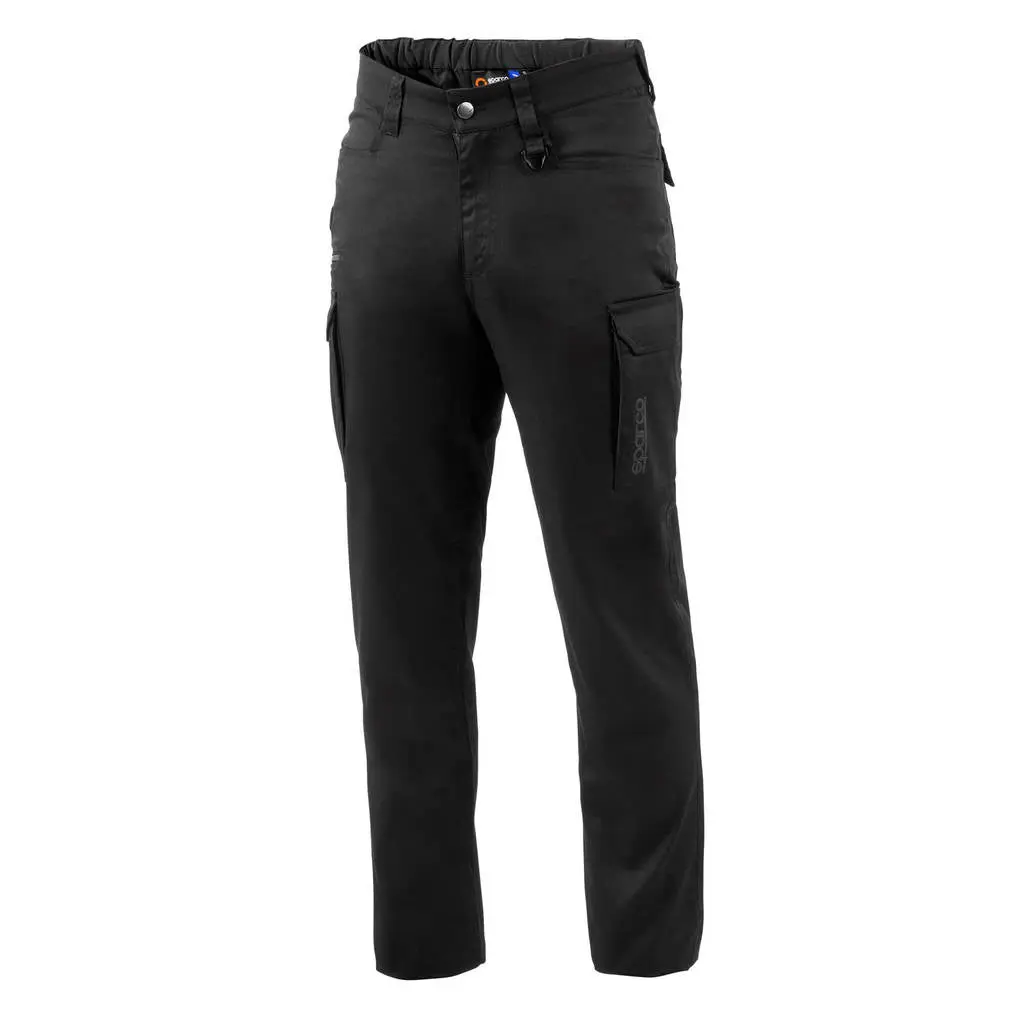 SPARCO BTP0001B0K110XS Mechanics Trousers Vermont FTW, Black / Dark Grey
