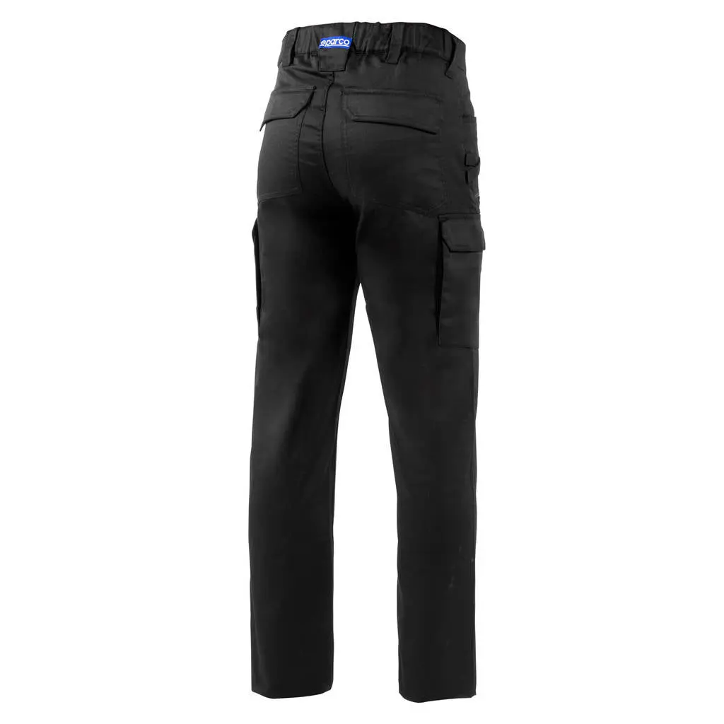 SPARCO BTP0001B0K110XS Mechanics Trousers Vermont FTW, Black / Dark Grey