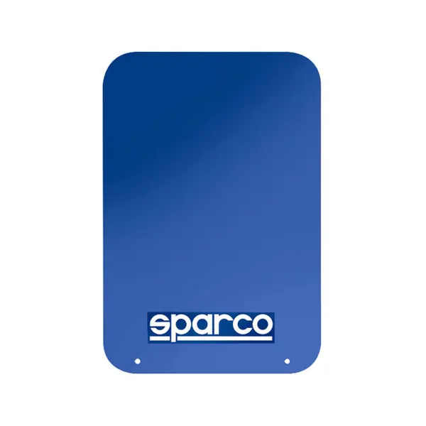 SPARCO 03791AZ Mudguards (2 pieces), 28x47 cm, blue