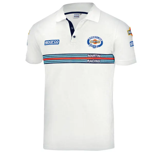 SPARCO 01275MRBI1S NDIS POLO REPLICA MARTINI-R TG S BI