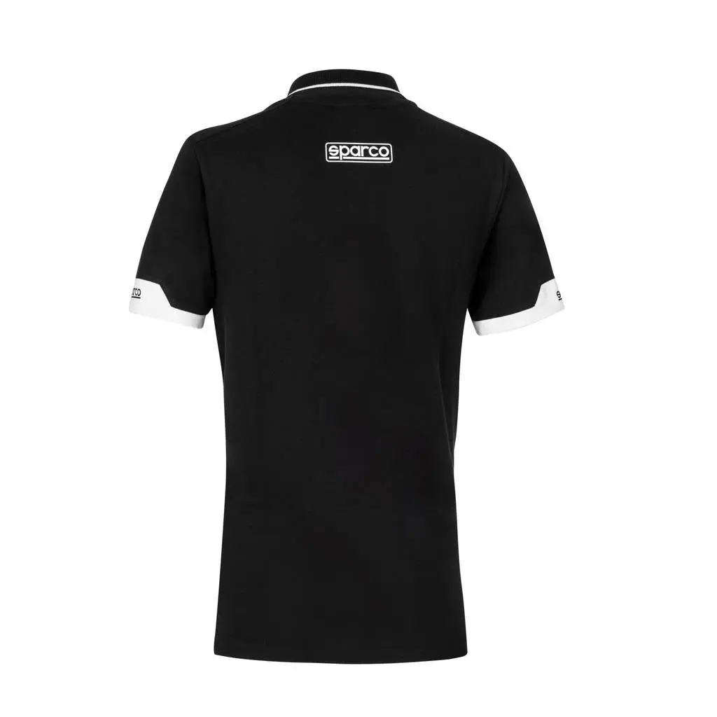 SPARCO 013036LNR2M Polo zip lady black