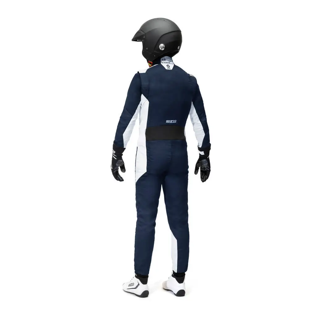 SPARCO BRS0050B0N33048 Racing Suit Sprint S Advanced, Blue/Silver