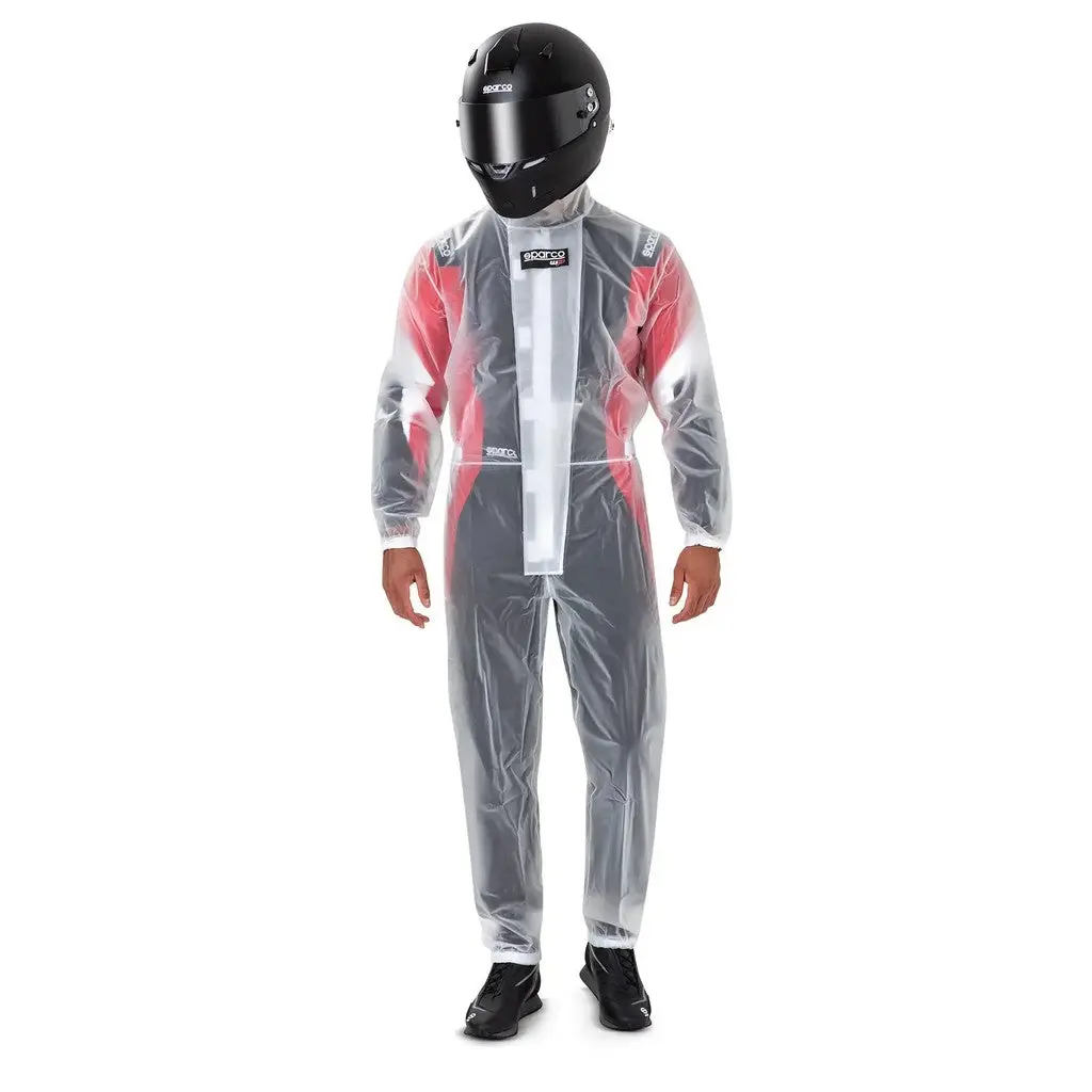 SPARCO 00239T1ES Rain Suit T1 EVO, Transparent