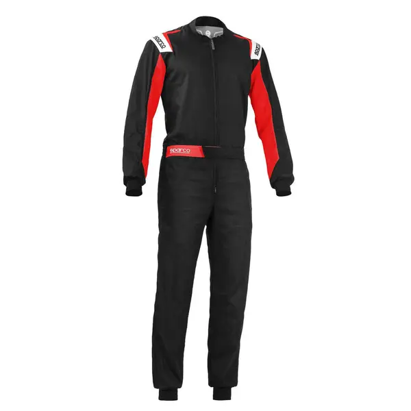SPARCO 002343NRRS2M ROOKIE 2020 Kart suit, NOT HOMOLOGATED, black/red
