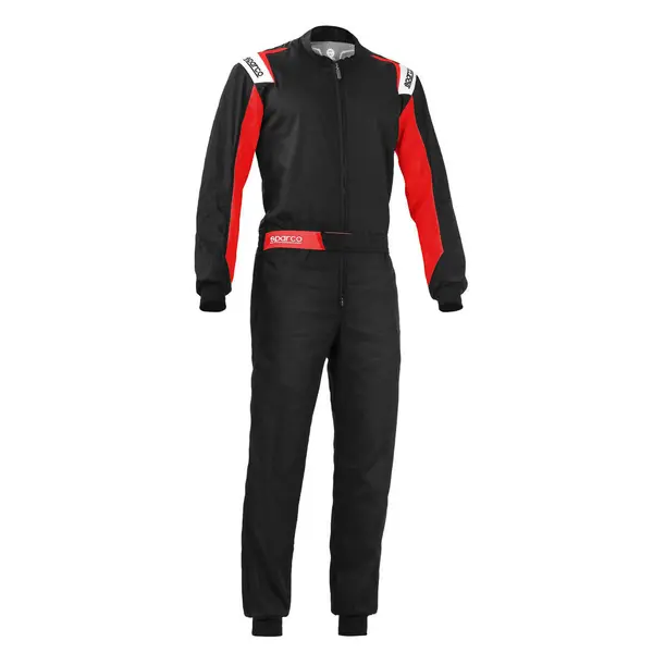 SPARCO 002343NRRS130 ROOKIE 2020 Kart suit, NOT HOMOLOGATED, kids, black/red