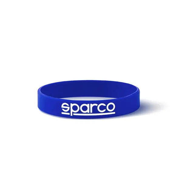 SPARCO 099093BX10 Rubber bracelets, thickness 12 mm, 10 pcs, blue