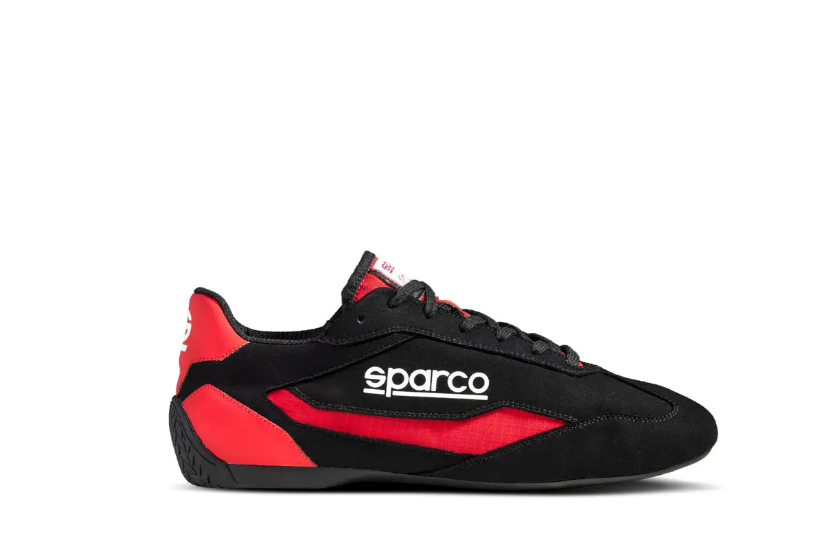 SPARCO 0012A736NRRS S-DRIVE Shoes, black/red