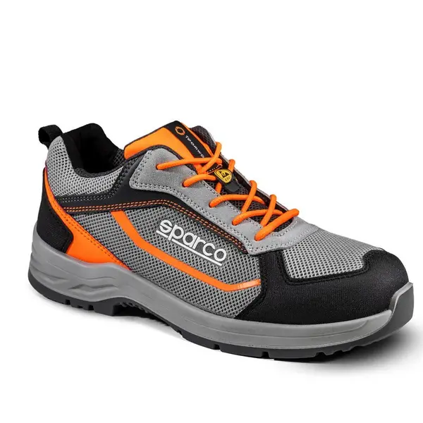 SPARCO 0753936GRAF Shoes Indy-R Pato S1P ESD gray / fluo orange