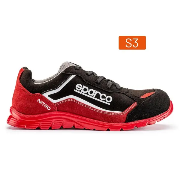 SPARCO 0752236RSNR Shoes Nitro Marcus S3 Red/Black