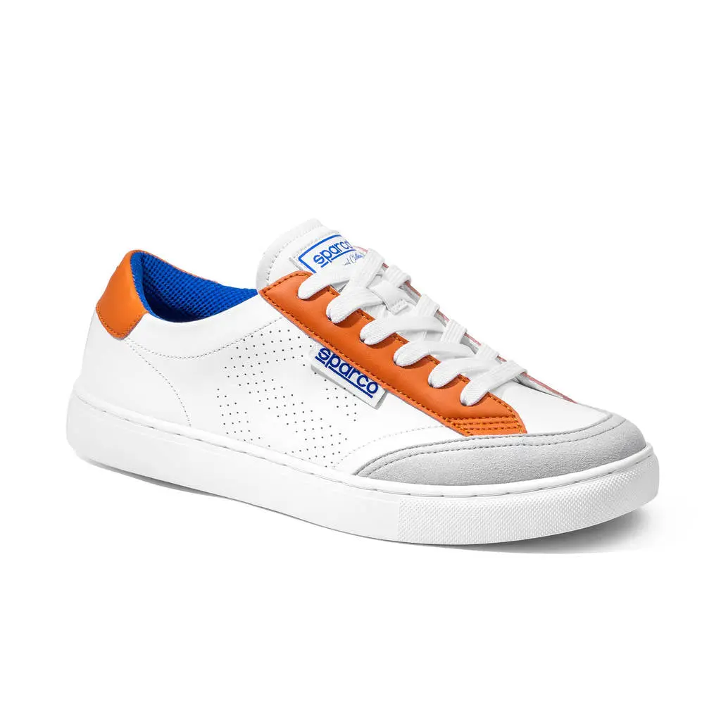 SPARCO 0012B336BIAR Sneakers S-Time, White / Orange
