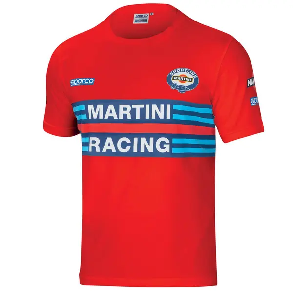 SPARCO 01274MRRS4XL T-shirt MARTINI RACING, red