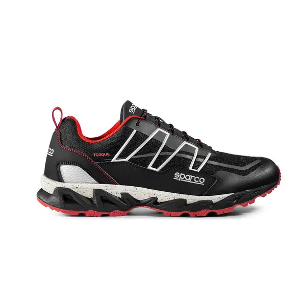 SPARCO 00128947NRRS TORQUE Mechanic shoes, black/red