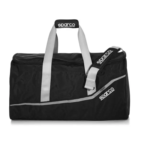 SPARCO 016439NRSI TRIP BAG WITH SHOULDER STRAP, 2,1 kg, 35x66x38 cm, black/grey