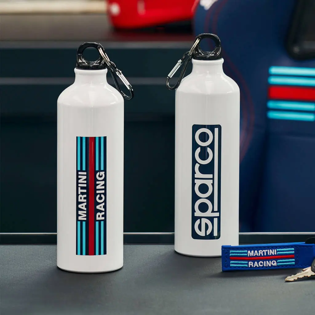 SPARCO 099077MR Water bottle MARTINI RACING, white