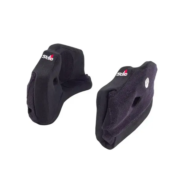 STILO YA0903BLKM-33 Cheek Pads for ST6 KRT and CMR Helmets, 33mm