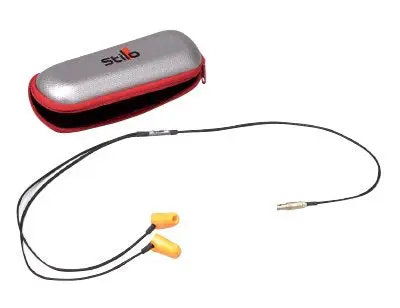 STILO AE0303 Earplugs kit - male Jack (with connection for turismo helmets)