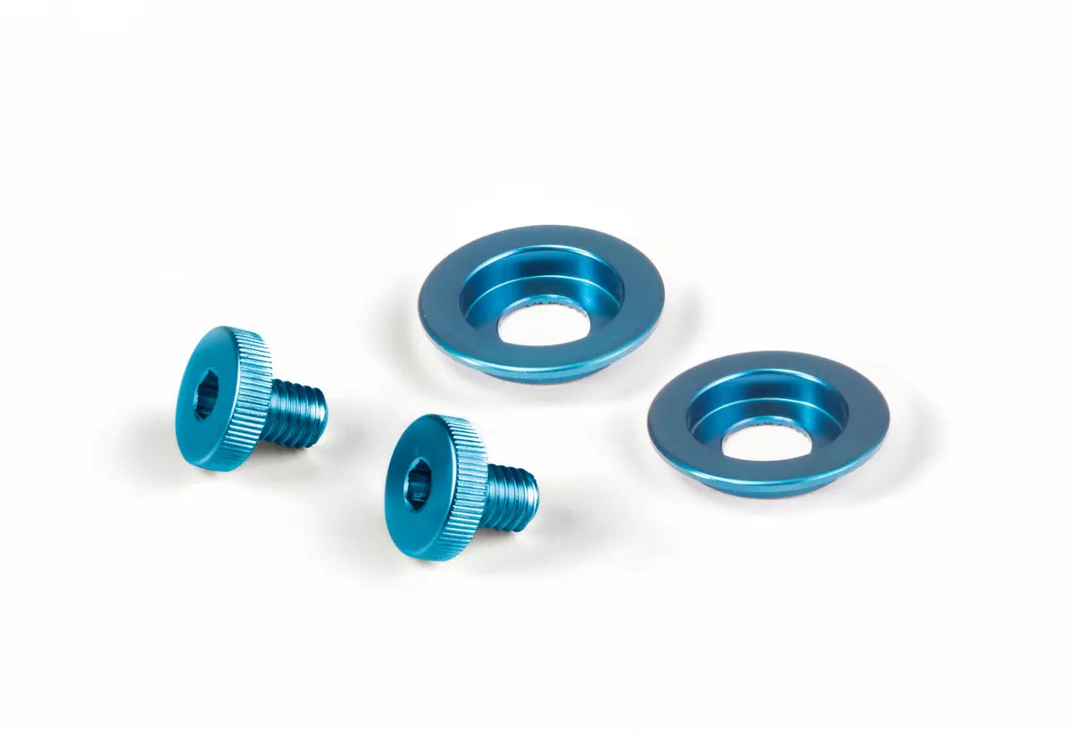 STILO YA0817B ST5 Visor and sun screen screw kit, Blue