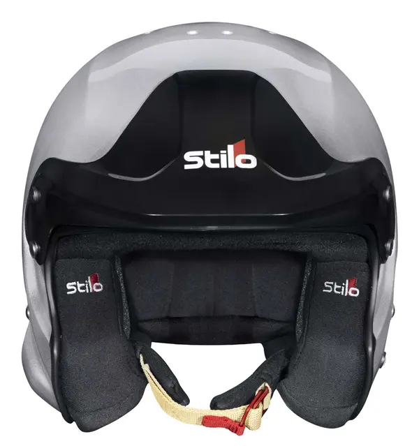 STILO AA0112AF2T54 Venti TROPHY JET Composite Racing helmet, no HANS clips, FIA/SNELL 2020, silver