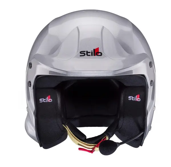 STILO AA0112EG2T57 Venti TROPHY PLUS Racing helmet, open face, intercom, FIA/Snell 2020, silver
