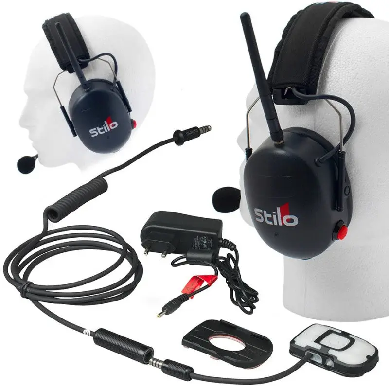 STILO CQ0008 VerbaCom - Wireless communication system - Car to Pit Headset