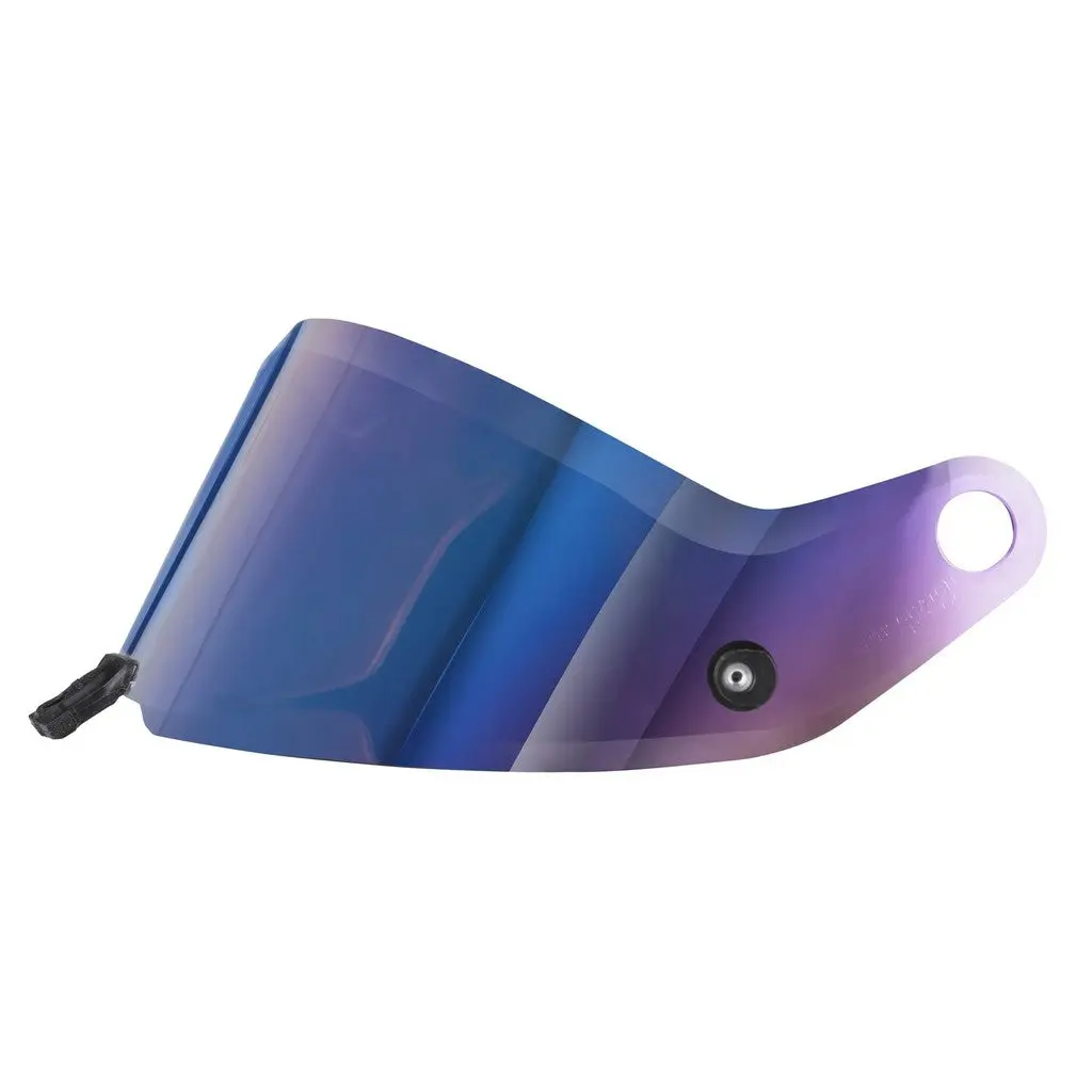 STILO YA0910 Visor for ST6 Helmet (Mirror Blue, Medium)