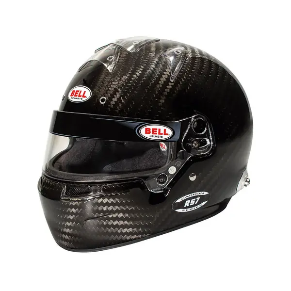 BELL 5204I62 Full-Face Helmet RS7 Carbon HANS (Blue Interior), FIA 8859-2024 / SA2020
