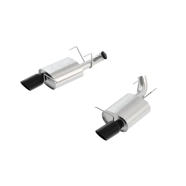 BORLA 11791BC Axle-Back "ATAK" 2.75" S RD RL AC 4.5" RD x 10" FORD MUSTANG BOSS 309 5.0L V8 AT / MT