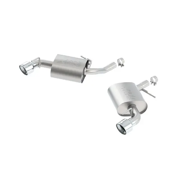 BORLA 11928 Axle-Back "S-Type" 2.25", 2.75" S RD RL AC 4.5" RD x 5.75" CHEVROLET CAMARO V6 3.6L V6 AT / MT