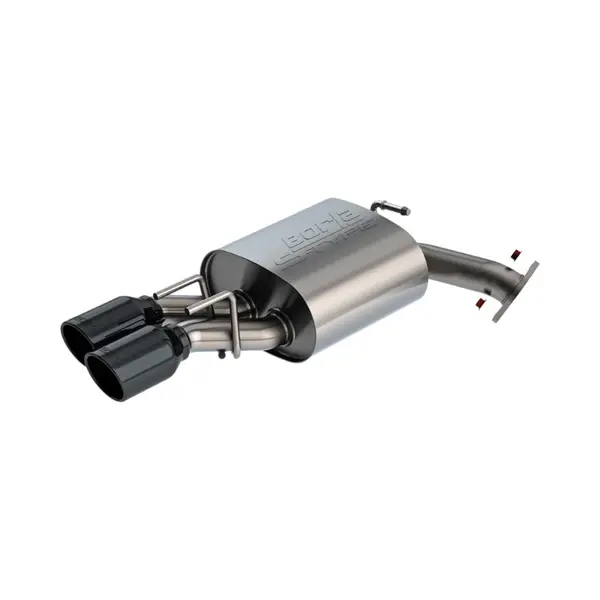 BORLA 11988BC Axle-Back Exhaust 2.25", 2.00", S-Type (3.5" Black Chrome Tips) for TOYOTA Camry SE / XSE 2025