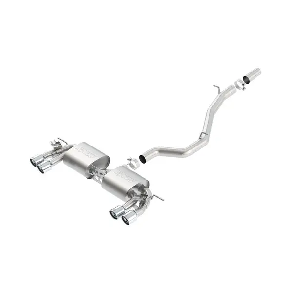 BORLA 140643Cat Back VW GOLF R20 MkVII L4-2.0 (Turbo) 14- sound S-Type