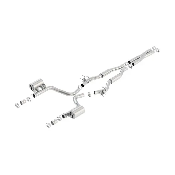 BORLA 140642 Cat Back Challenger HELLCAT V8-6.2 SuperCharger 15 S-Type