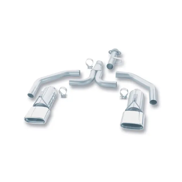 BORLA 140082 Cat Back Exhaust System C4 CORVETTE 1986-1991 Cat-Back™ Exhaust S-Type