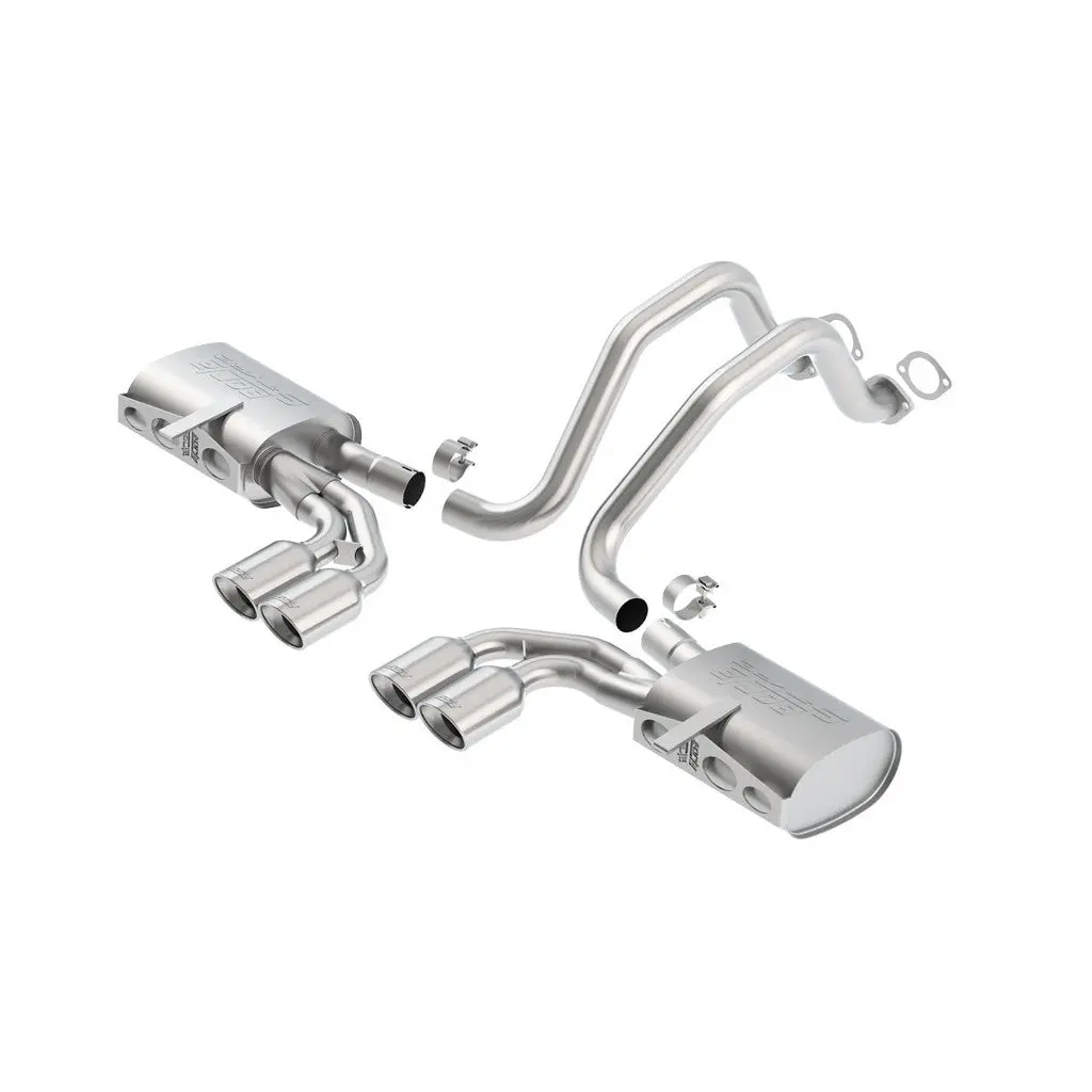 BORLA 140427 Cat Back Exhaust System CORV C5 / ZO6 97-04 "S-TYPE"