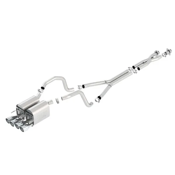 BORLA 140453 Cat Back Exhaust System CORV C6 05- 08 "ATAK"