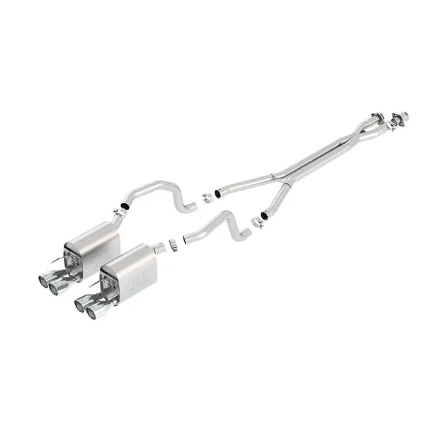 BORLA 140414 Cat Back Exhaust System CORV C6 09- 11 6.2L "ATAK"