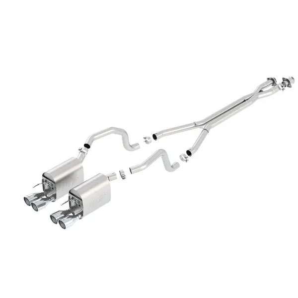 BORLA 140440 Cat Back Exhaust System CORV C6 09-11 6.2L "S-TYPE"