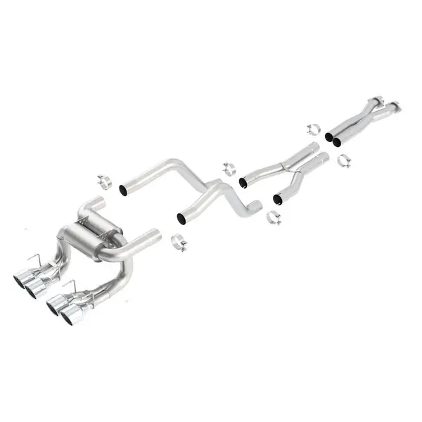 BORLA 140422 Cat Back Exhaust System CORV C6 ZO6 / ZR1 06- 11 7.0L / 6