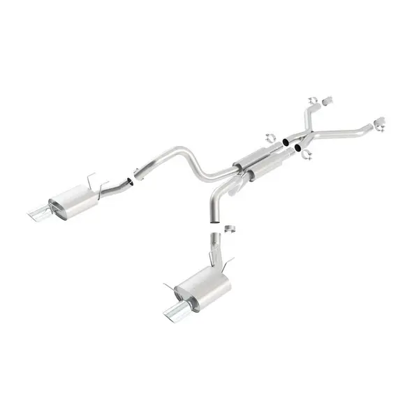 BORLA 140389 Cat Back Exhaust System MUST GT / SHELBY MUST GT500