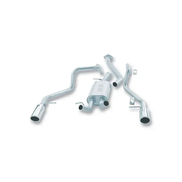BORLA 14824 Cat Back Exhaust System SILV / SIERRA 1500