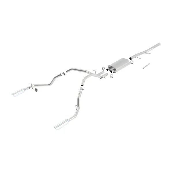 BORLA 140340 Cat Back Exhaust System SILVERADO / SIERRA 1500 09 4.8L / 5.3L