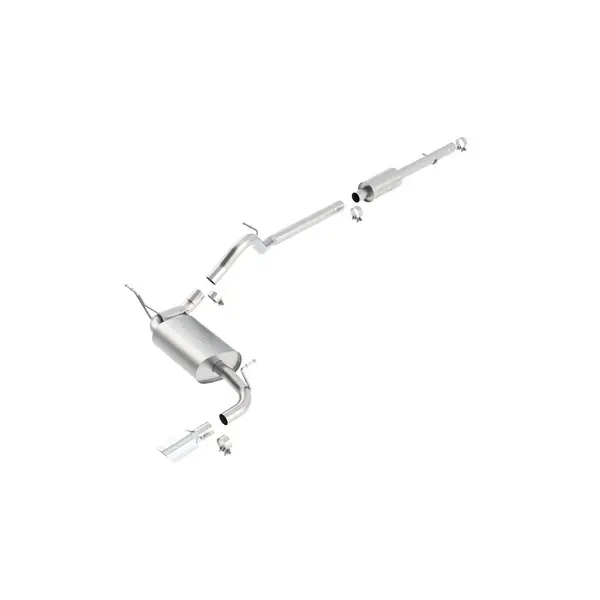 BORLA 140461 Cat Back Exhaust System WRANGLER 12 3.6L AT / MT 4WD 4DR
