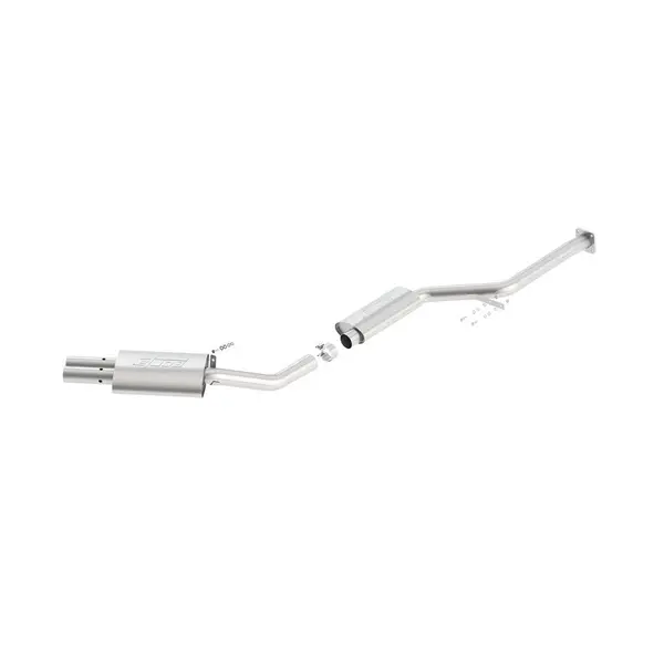 BORLA 140567 Cat Back Exhaust System, 928 4.5L V8 RWD Tip №25 1978, sound Touring